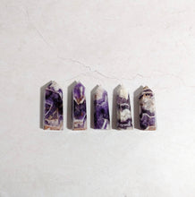 Load image into Gallery viewer, Amethyst Chevron Towers