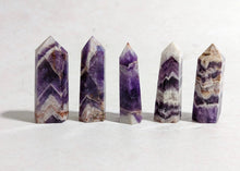 Load image into Gallery viewer, Amethyst Chevron Towers