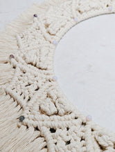 Load image into Gallery viewer, Crystal Macrame Wreath