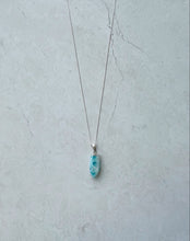 Load image into Gallery viewer, Stirling Silver Larimar Necklace