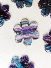 Load image into Gallery viewer, Fluorite Snowflake