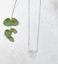 Load image into Gallery viewer, Long Clear Quartz Necklace