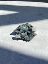 Load image into Gallery viewer, Black and Green Chalcedony with Apophyllite
