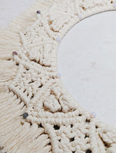 Load image into Gallery viewer, Crystal Macrame Wreath