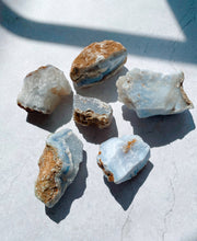 Load image into Gallery viewer, Raw Blue Lace Agate