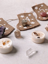 Load image into Gallery viewer, Crystal Hessian Advent Stockings