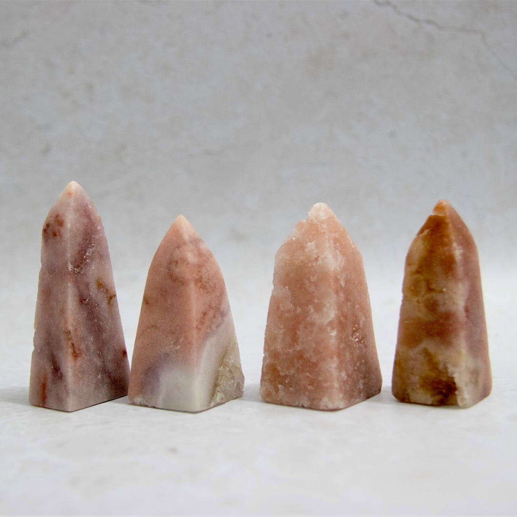 Pink Amethyst Tower Small