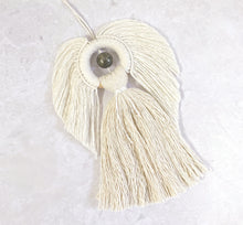 Load image into Gallery viewer, Macrame Crystal Angel
