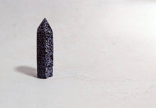 Load image into Gallery viewer, Black Lava Stone Tower
