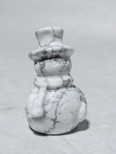 Load image into Gallery viewer, Howlite Snowman
