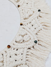 Load image into Gallery viewer, Crystal Macrame Wreath
