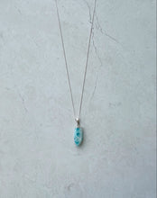 Load image into Gallery viewer, Stirling Silver Larimar Necklace
