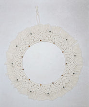 Load image into Gallery viewer, Crystal Macrame Wreath
